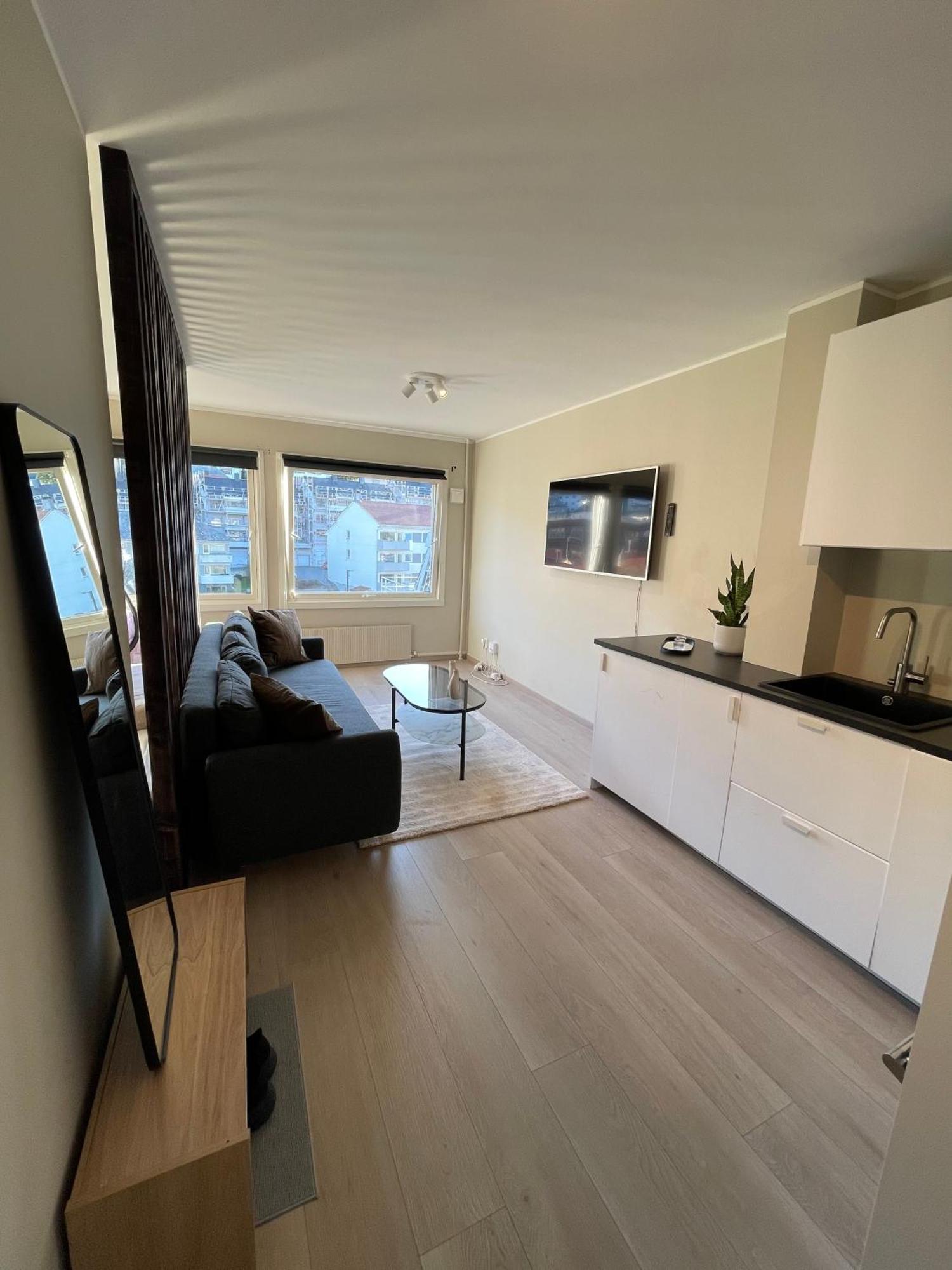 Modern Apartment Only 5 Minutes From City Centre Bergen Extérieur photo